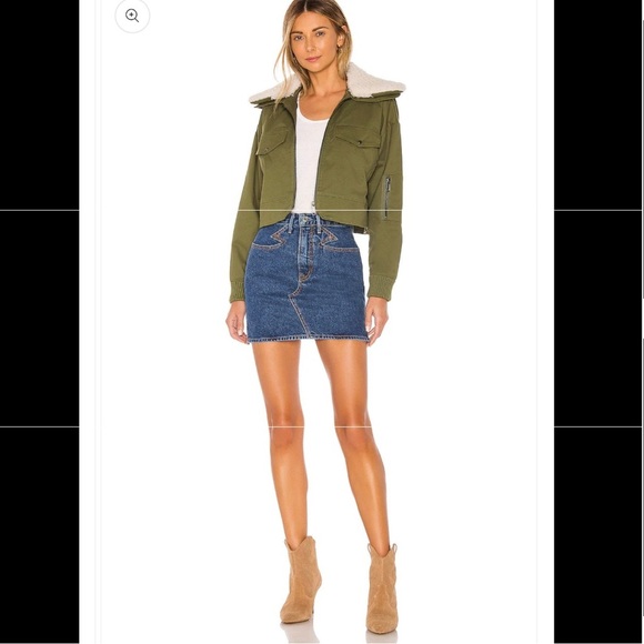 Tularosa Johnnie Jacket in Army Green - Picture 1 of 15